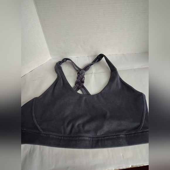 Soulcycle Sports Bra Size Large Soul Athletic Bra Braided Strap Yoga Gym Bra - Picture 14 of 15